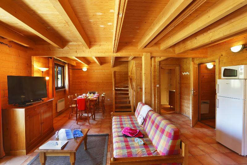 Residence Nemea Les Chalets Du Bois De Champelle Morillon Exterior foto