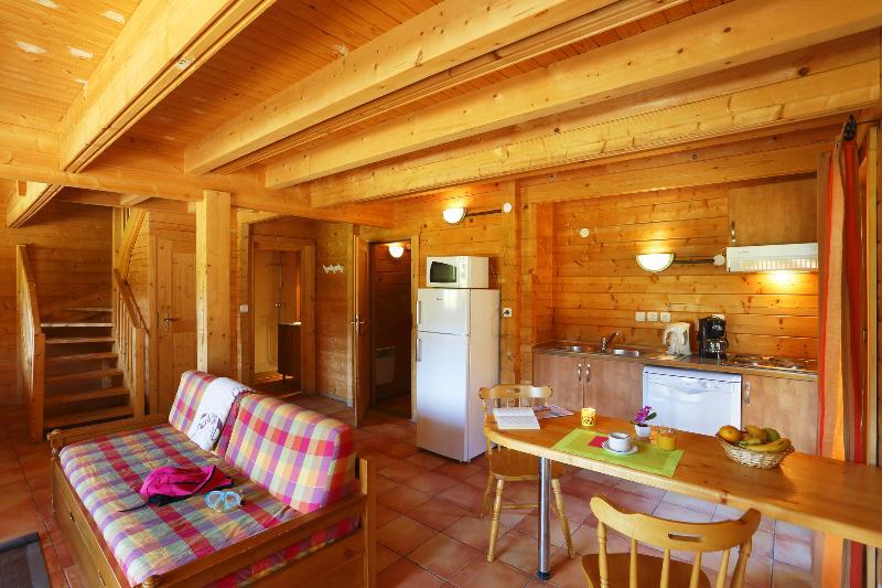 Residence Nemea Les Chalets Du Bois De Champelle Morillon Exterior foto