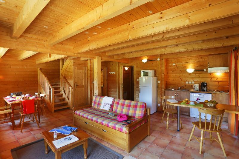 Residence Nemea Les Chalets Du Bois De Champelle Morillon Exterior foto